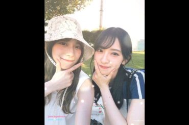 東村芽依 金村美玖 めいみくでピクニック♪ ねこに花を贈るイケメンおみく♪