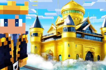 100円 vs 1億円の豪華お城作り対決！【まいくら / マインクラフト】