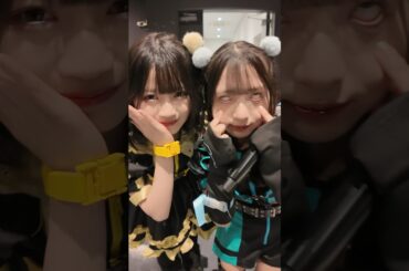 変顔する中学生アイドルとノリノリ高校生アイドル #アイドル #ゆめうつ #アイドルの日常