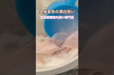 長襦袢全体漂白洗い#shorts