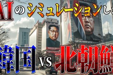 【地図で地政学】AIの考える、韓国vs北朝鮮 - 修正版 - 2027年以降韓国で起こること。