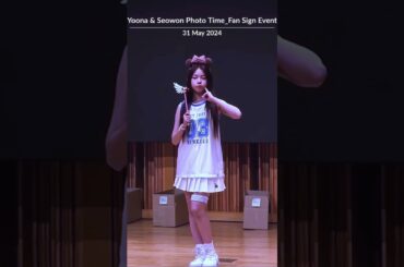 Yoona & Seowon Photo Time_Fansign Event_240531 #unis #we_unis