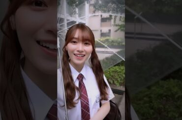 そっちの傘、入ってもいい…？ #櫻坂46 #守屋麗奈 #的野美青 #小島凪紗 #村井優 #田村保乃 #武元唯衣 #サクコイ