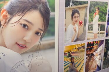 阪口珠美1st写真集「青いバラ」渋谷パネル展