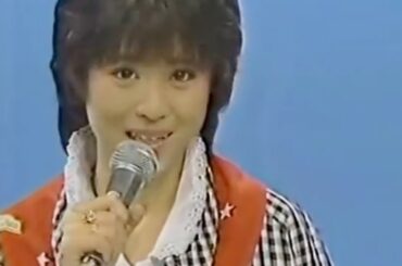 松田聖子 - ボン･ボヤージュ [From the 1984 TV show] Seiko Matsuda - Bon Voyage