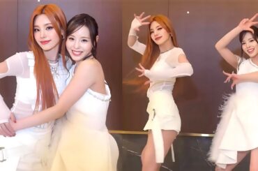 "UNTOUCHABLE" NiziU MAKO & ITZY YEJI Dance Challenge at SBS GAYO DAEJEON 231225 | Review