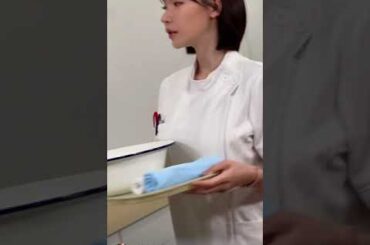 えいみの看護師の撮影シーンの一部🫣
