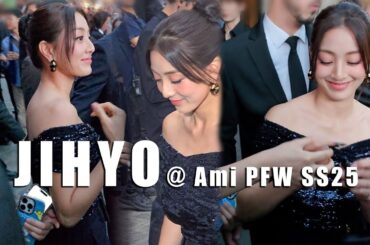 JIHYO (TWICE) @ Ami Paris fashion show SS25 240620