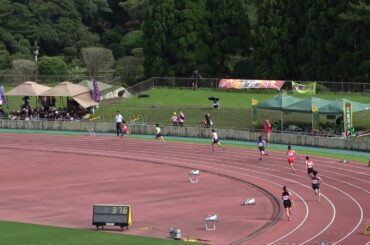 20240630152735全中通信宮崎大会共女4×100ｍＲ決5組 日向52"61：田中 美月(3)・黒木 宥里(3)・本村 永愛(3)・黒木 七海(3)