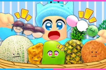 大流行している食べ物を集めるロブロックスが面白いパート２🍡🍈【 ロブロックス / Roblox  】