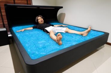 最強の寝心地。最高のベッド「ウォーターベッド」買ってみた。