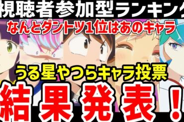 【うる星やつら】人気投票結果発表！なんとダントツ1位はあのキャラ【ランキング】