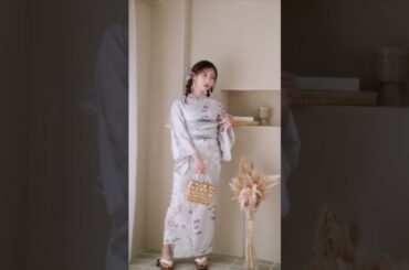 菅野結以ちゃん着用♡新作浴衣コレクション2024 vol.2 #ジュエルズ #jewels＃浴衣＃シュガーナイン#yukata  #fashion  #浴衣美人 #浴衣女子#shorts