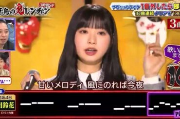 富田鈴花日向坂46千鳥かまいたち千鳥の鬼レンチャン 2024年3月28日