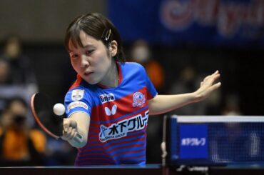 平野美宇 vs 小塩悠菜 TBESTGAME 木下アビエル神奈川 vs トップおとめピンポンズ名古屋ノジマTリーグ2023-2024 2023年11月12日 大和スポーツセンター【卓球Tリーグ公式】