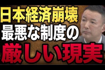 日本政府が経済を崩壊させるのは〇〇を知らないからです。日本を潰すこの制度は絶対に廃止しないと崩壊します。#山本太郎 #れいわ新選組 #自民党 #経済 #日本