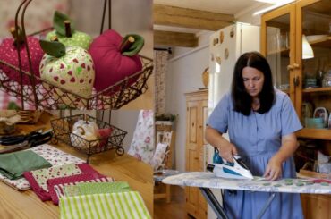 Cozy rainy day| Slow Living in a Country House| We sew apples| lunch for the whole family