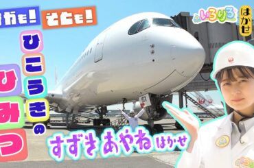 みんな大好き！飛行機を大解剖！鈴木絢音ハカセが羽田空港で解説！【いろりろ公式】