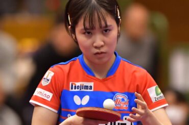 南波侑里香 vs 平野美宇 TBESTGAME トップおとめピンポンズ名古屋 vs 木下アビエル神奈川 ノジマTリーグ2023-2024 2023年12月23日 春日井市総合体育館【卓球Tリーグ公式】