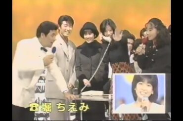 【夜ヒット】「花の82年組」 中森明菜 松本伊代 布川敏和 小泉今日子VTR 堀ちえみTEL（平成6年）