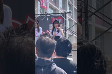 かわいすぎて時間がスローに感じる山崎遥菜ちゃんの爆レス #shorts #山崎遥菜 #メノニューイヤー #アイドル #地下アイドル #最強ラーメン祭 #小山YouEnchieeeeeez #ライブ