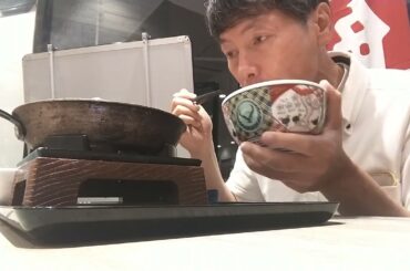 加藤美南ちゃんが韓国へ行っているので焼肉定食です