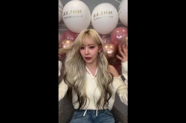 🌸🌸宮脇咲良 SAKURA Insta LIVE - MOLAK 🐰🌸 170324