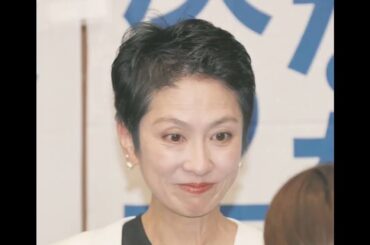 蓮舫氏「私は一切信用しません」誤情報の「アッコにおまかせ！」を批判 番組内で謝罪した宇内梨沙アナ