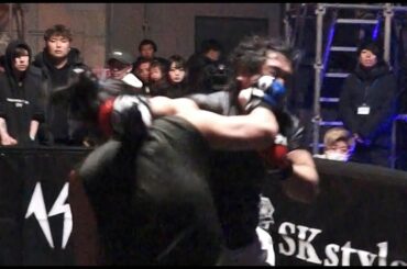 全勝全KOの空手家vs剛腕の地下格闘家【ケンカバトルロワイアル】