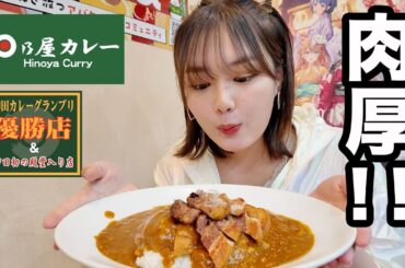 【日乃屋カレー🍛】カリカリ豚肉たっぷり🤤神田カレーグランプリ殿堂入りの味を堪能！【秋葉原】
