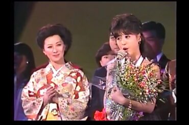 松田聖子　ガラスの林檎　1983年12月20日　納得のFNS歌謡祭最優秀歌唱賞