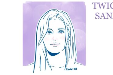 【TWICE】SANA 顔の描き方 研究02 似顔絵 人物画 簡単かわいい シンプルイラスト  絵 お絵かき イラスト トゥワイス ファンアート シャシャ さーたん 사나 How to draw