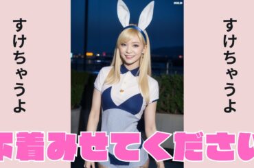 バニーガールの下着調査 ！あなたの下着みせてください#ai룩북