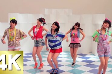 [4K 60fps]📀 °C-ute - 16th 「桃色スパークリング」 日英歌詞字幕 [AI Upscaling]