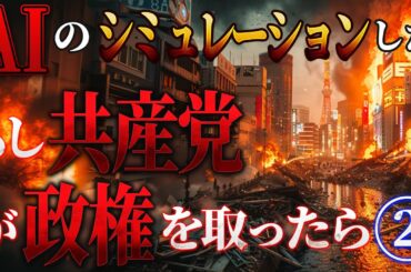 【地図で地政学】AIの考える、もし共産党が政権を取ったら② 独裁国家誕生のシナリオ