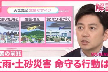 【災害の前兆は？】焦げくさいにおいは〇〇に注意 「竜巻の卵」の異名、危険な雲の貴重映像【#みんなのギモン】