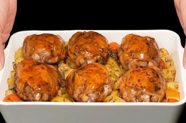 🔝Köstliche Hähnchenschenkel nach dem Rezept meiner amerikanischen Freunde! Ich koche sie jeden Tag!