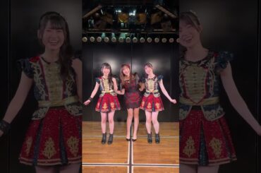 #河西智美 さん がサプライズで出演してくれました🕊  #AKB48劇場カウントダウン みんなでパフォーマンス🍃#岩立沙穂   #布袋百椛 ͗.