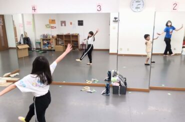 「中村隆彦ダンススタジオ」北習志野キッズジャズ