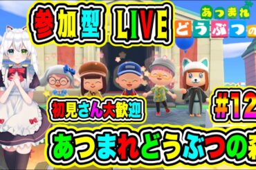 LIVE【あつまれどうぶつの森】参加型😀初見さん大歓迎♪ あつ森で休日を楽しもうよ🔥VTuber氷川つき🧊 #あつまれどうぶつの森 #あつ森 #123