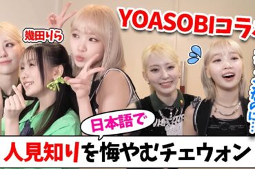 【LE SSERAFIM】話せなかった幾田りらさんに日本語でメッセージを送るチェウォンｗｗｗ【日本語字幕】