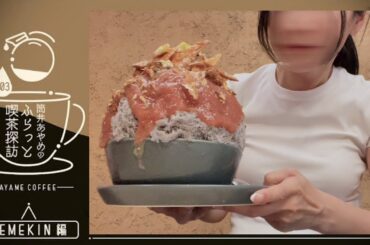 あやめんとレイちゃんが行った、東日本橋にある人気のかき氷屋さんに行ってみた #demekin