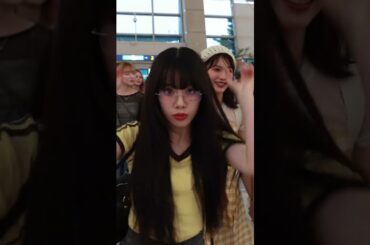 ME:I、「高見文寧」の「ねこにゃんにゃん」のポーズを見て 爆笑する「海老原鼓」 #shorts