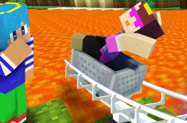 絶対死んでしまうジェットコースター【まいくら / マインクラフト】