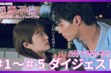 【期間限定】第1話～5話ダイジェスト「初恋不倫～この恋を初恋と呼んでいいですか～」元乃木坂46樋口日奈が初恋と不倫に翻弄される主婦に！出演者全員が恋の罠に掛かる!?大人のリアルラブドラマ