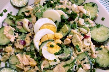 The tastiest German salad! I never get tired of eating this salad! #274
