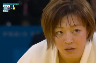 【柔道女子48キロ級決勝】角田夏実 金メダル獲得！日本人メダル第1号｜パリオリンピック™