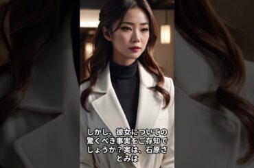 【芸能人の面白雑学】石原さとみ   実は美容師の資格を持っている。