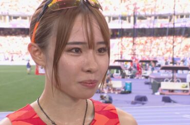 【陸上女子】山本有真「悔しい…次の大会に向けて頑張っていきたい」｜パリオリンピック 陸上女子5000m
