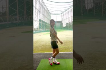 上村さや香のゴルフ練習コーデ⛳👚#ゴルフファッション#セントフォースゴルフクラブ#上村さや香 #ゴルフ#ゴルフ女子#golf